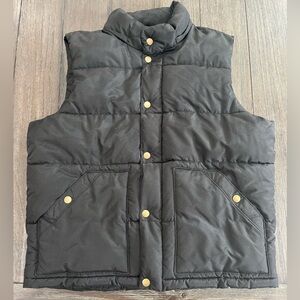Old Navy men’s black puffer vest size large